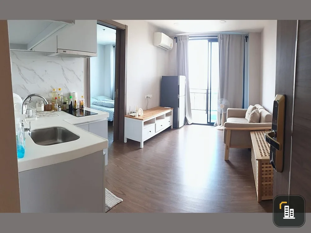 Condo for sale: Artisan ratchada, complete with furniture and electrical appliances, high view, unblocked, reserve now.