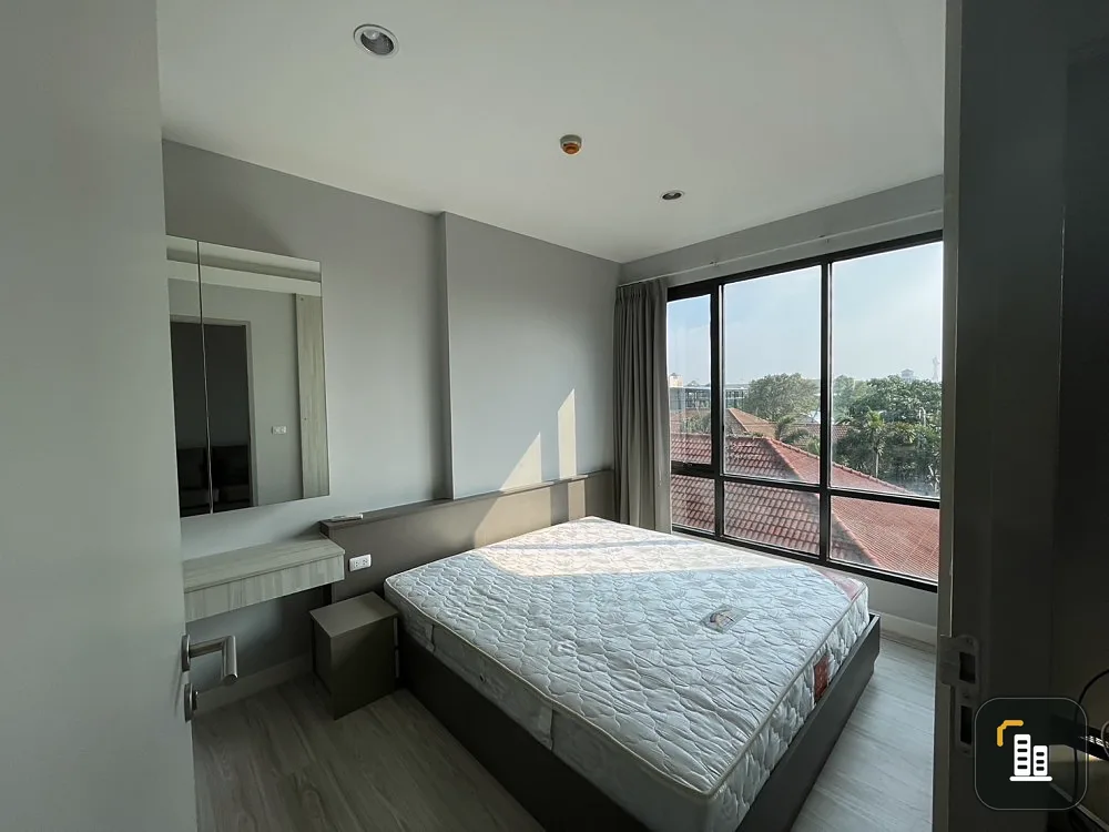 For sale and rent The Unique Kaset-Nawamin. The room is ready to move in. Fully furnished Complete set of electrical appliances. Reserve now.