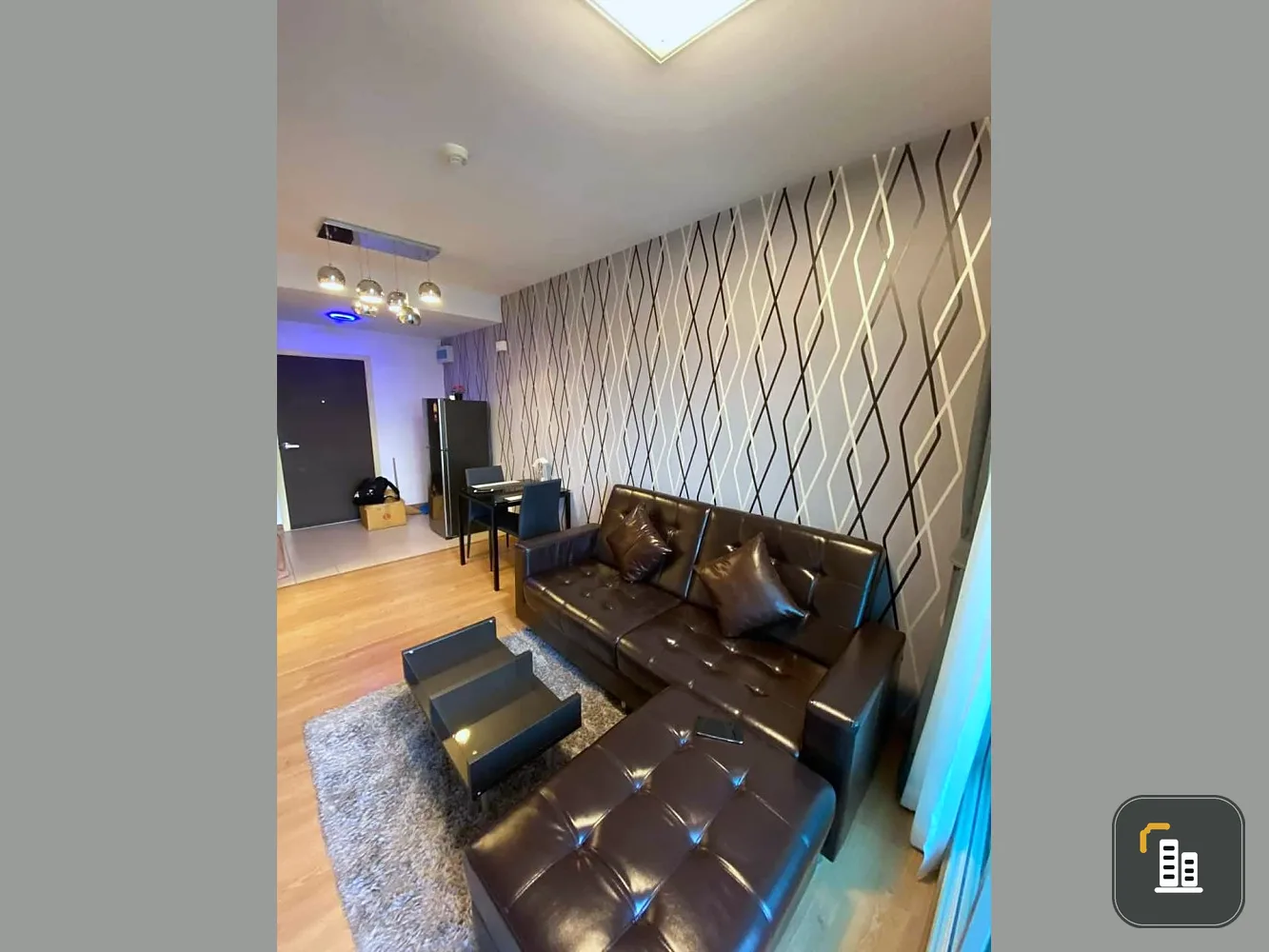 Condo for sale, Supalai Mare Pattaya (South Pattaya), decorated with wallpaper, built-in, very good, ready, hurry to own it.