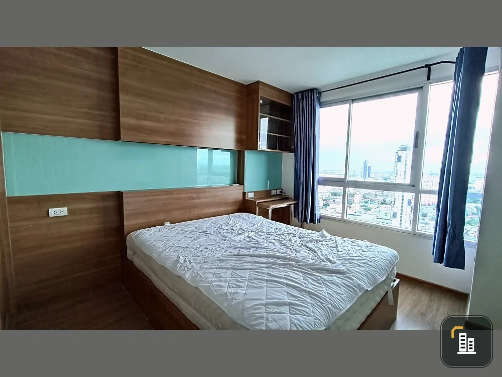 Condo for sale, U Delight at Talat Phlu Station, south side, beautiful view, no blocking buildings, good wind, not hot.