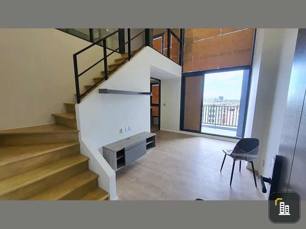 Condo down payment for sale, Modiz Rhyme Ramkhamhaeng, Duplex room, airy and comfortable at an affordable price. Don't miss it.