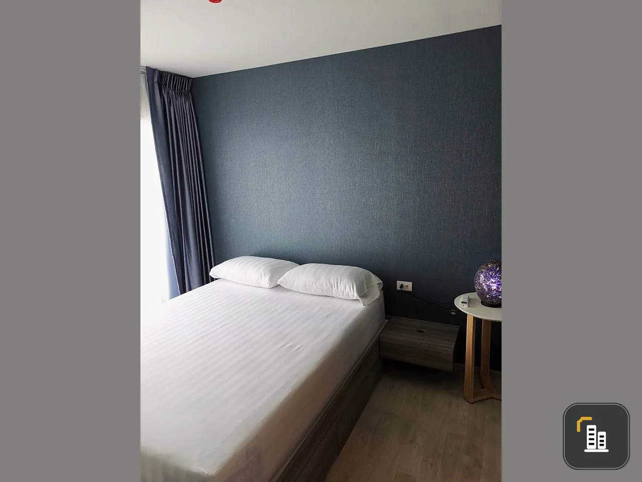 For sale: The Origin Sukhumvit 105, 7th floor, separated room. Good furniture Just come and move in.
