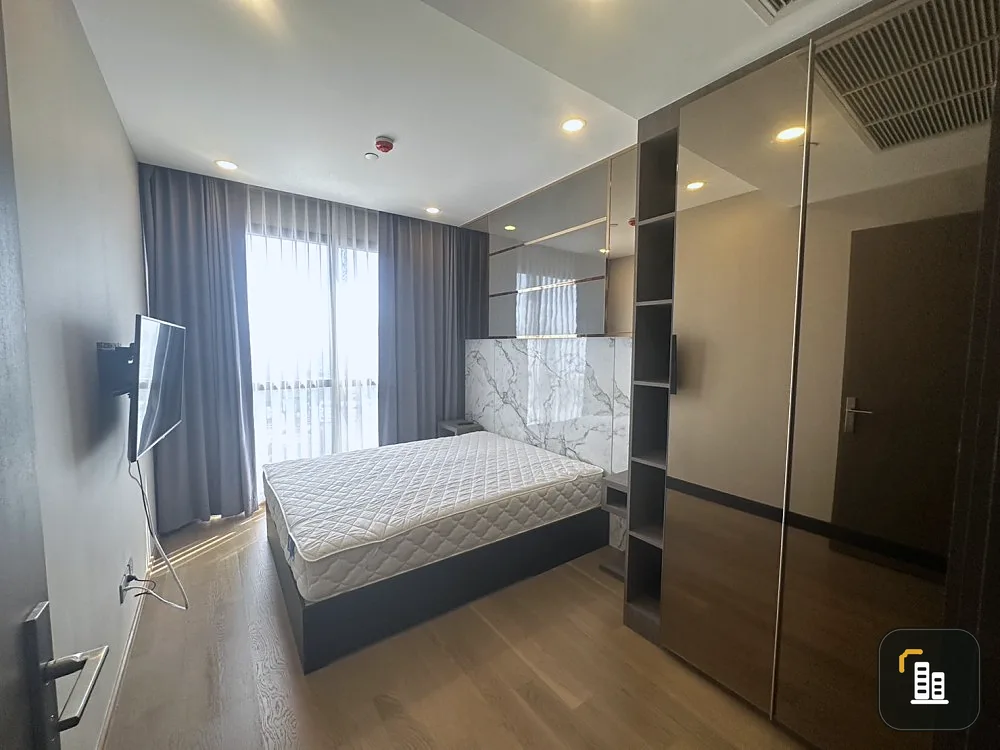 For rent, Ashton Chula-Silom, high floor, panoramic view, extremely beautiful, room decorated in a LUXURY style, good like this, accepting reservation
