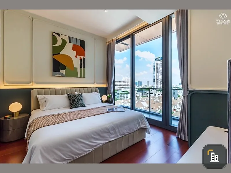 Condo for rent, Khun By You, Style Modern Classic, beautifully decorated room. Ready to move in, don't wait.