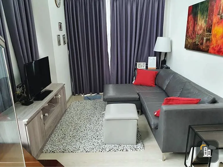 Condo for sale, rent, The Tree Sukhumvit 64, duplex room, comfortable sofa, very wide, don't wait.