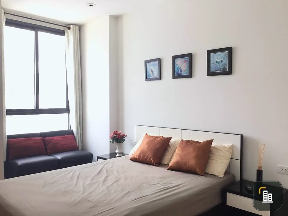 For rent, The President Sukhumvit 81, 16th floor, unblocked view, complete amenities, book now, don't delay.
