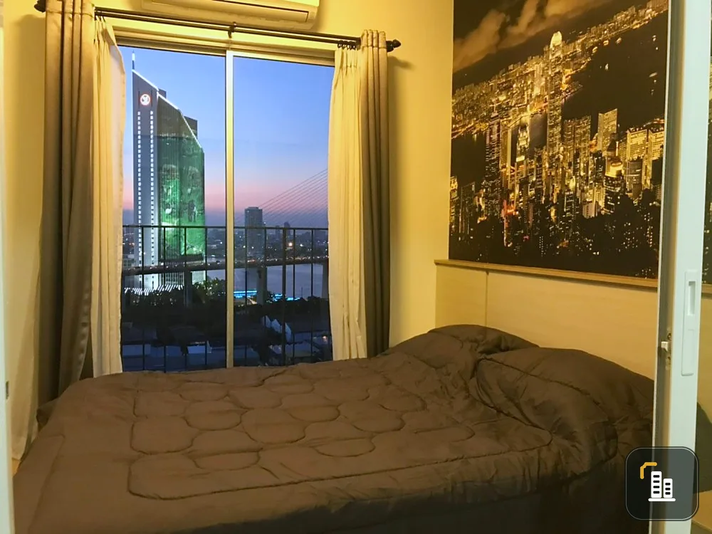For rent, Chapter One, Modern Dutch, 21st floor, extremely beautiful river view. Comes with complete decorations. Reserve now quickly.