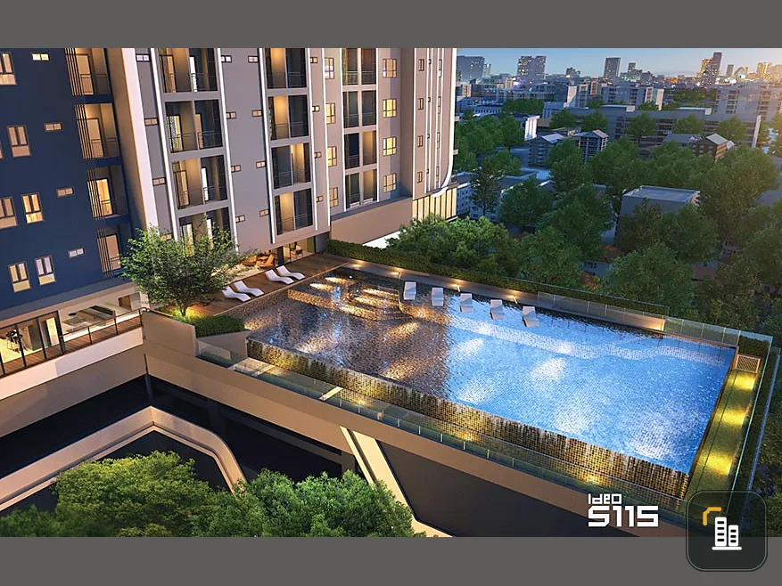 Condo for sale IDEO SUKHUMVIT 115, STUDIO room, high floor, fully furnished, book now, urgent.