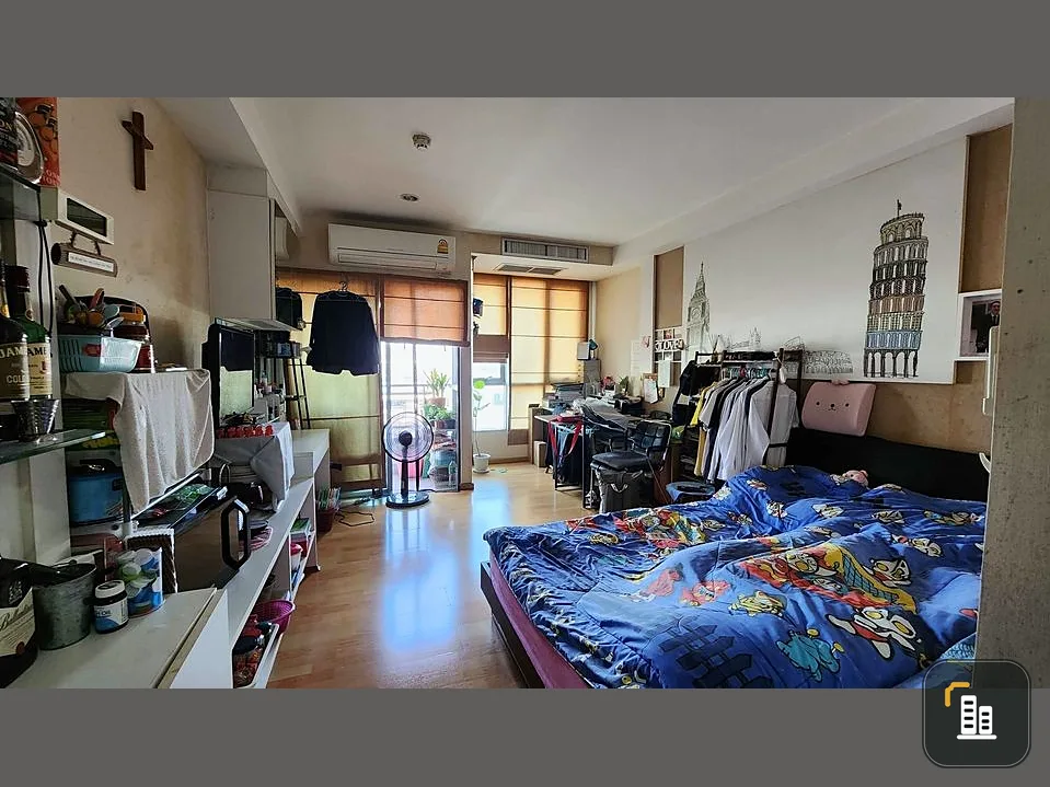 For sale: The Inspire Place Abac Rama 9, 5th floor, ABAC view, complete with amenities. Hurry and reserve before you miss out.