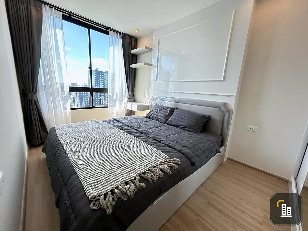 For Rent Artemis Condo Sukhumvit 77, 30th floor, beautiful view, simple and elegant decoration, looks very good. Book now, guaranteed you won't regret
