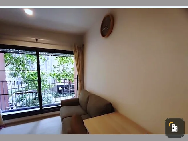 Condo for rent, Life Asoke Hype, room ready to move in, 7th floor, garden view, comes with amenities, move quickly.