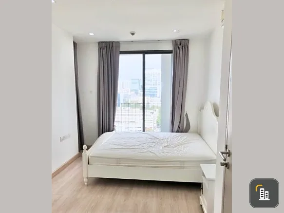 For sale or rent!! Condo Ideo Mobi Phayathai, 14th floor, beautiful 2-bedroom unit, fully furnished, ready to move in. Don't miss out!!