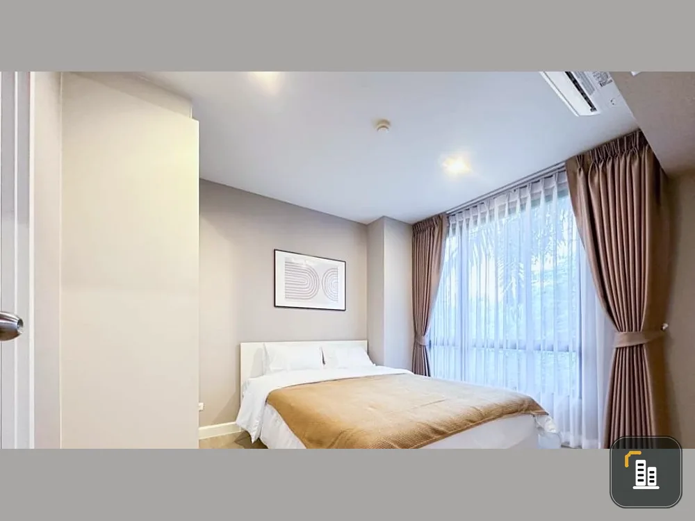 Condo for rent, Metro Luxe Riverfront Rattanathibet, nice room, fully furnished, all in one place, hurry and reserve it now.