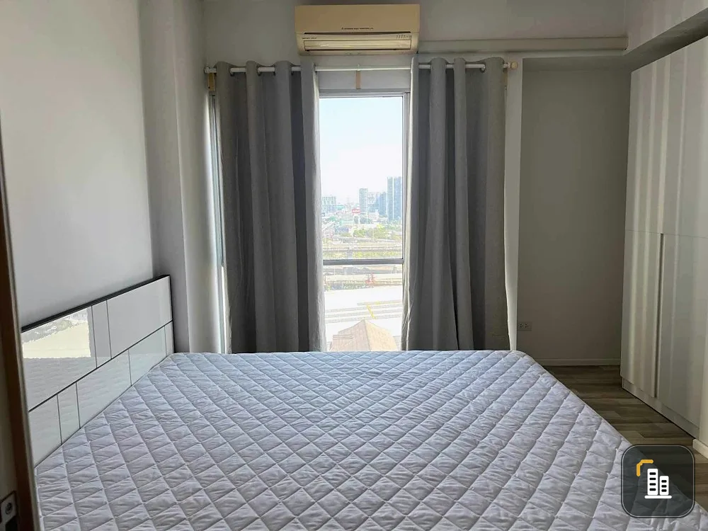 For sale and rent, The Key Chaengwattana, decorated room, ready to move in, clean, comfortable, good price, can't reserve now.
