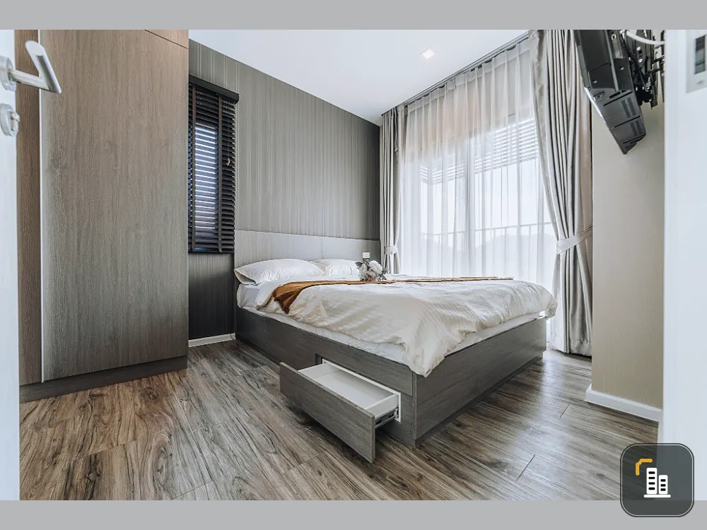 For sale: Knightsbridge The Ocean Sriracha, 20th floor, sea view, fully furnished. If interested, hurry and reserve now. Don't miss it. Hurry.