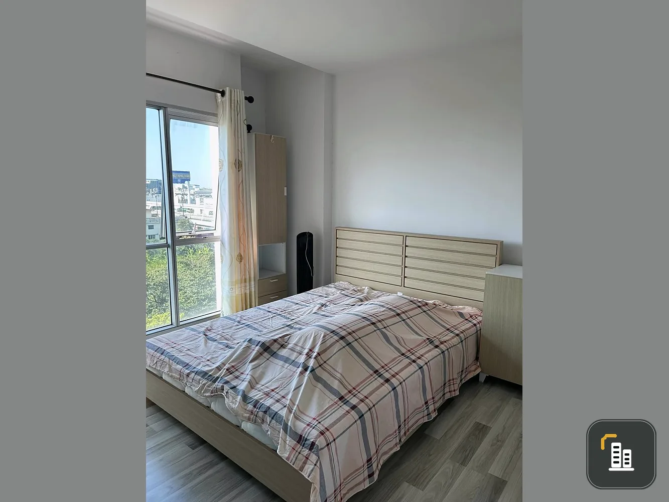 Condo for sale and rent, The key Chaengwattana, open view, very good atmosphere. The room is ready to move in. If you miss it, you'll regret it.