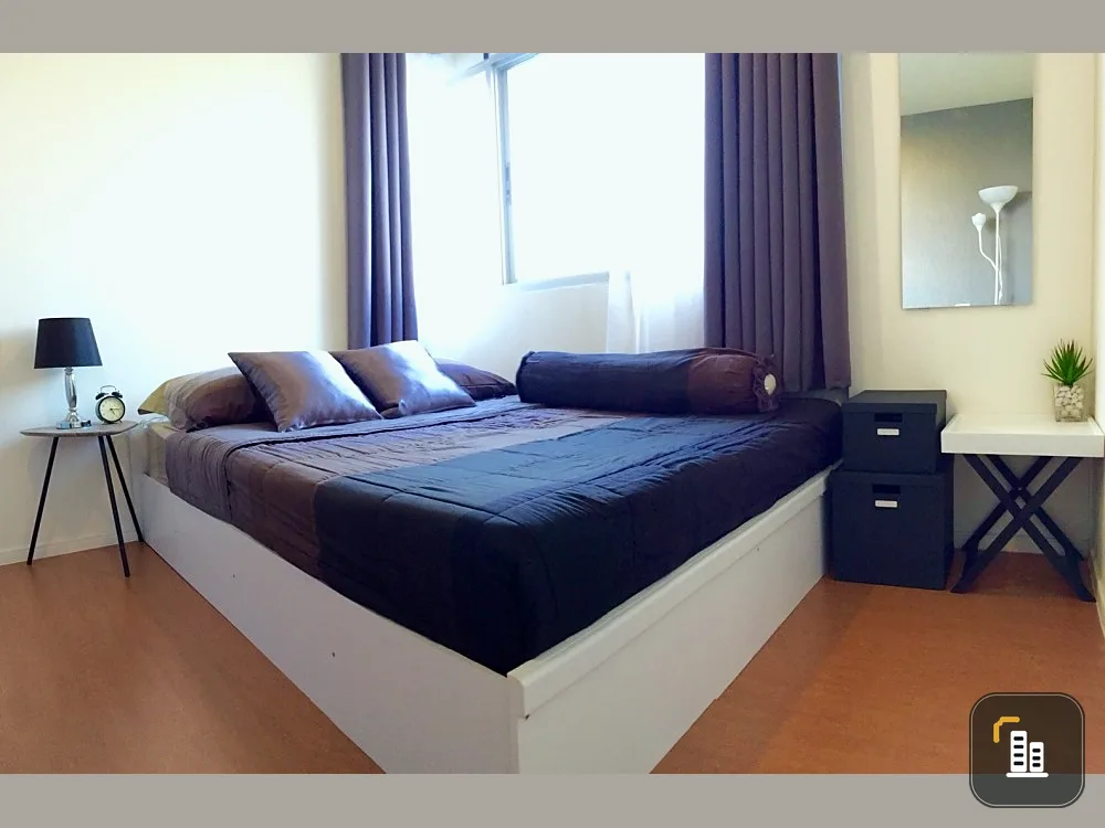 For sale: Lumpini Mega City Bangna, corner room, private, fully furnished, affordable price. Don't just look, book quickly.