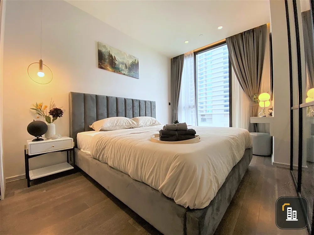 Condo for rent, Muniq Sukhumvit 23, beautifully decorated room. Fully furnished Ready to move in, don't wait.