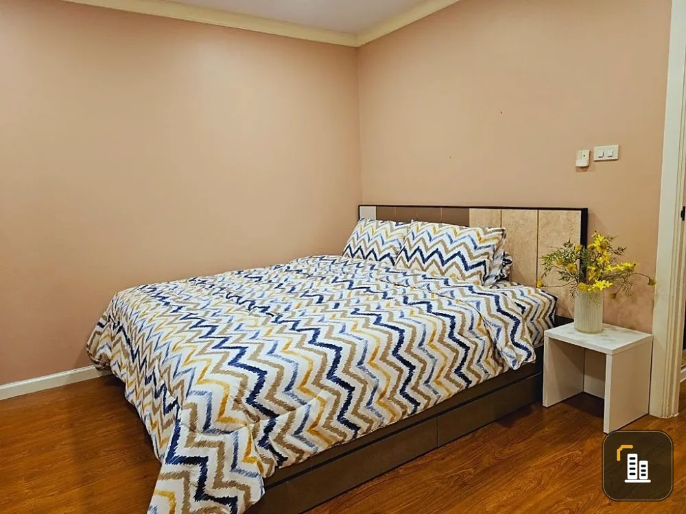 Condo for rent, Lumpini Suite Sukhumvit 41, beautiful room, very livable, complete with furniture and electrical appliances.