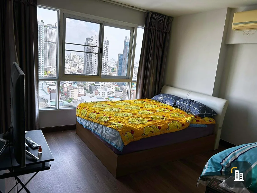 Condo for sale, Diamond Ratchada, 2 bedrooms, 2 bathrooms, size 60 sq m, high view, complete amenities, book now.