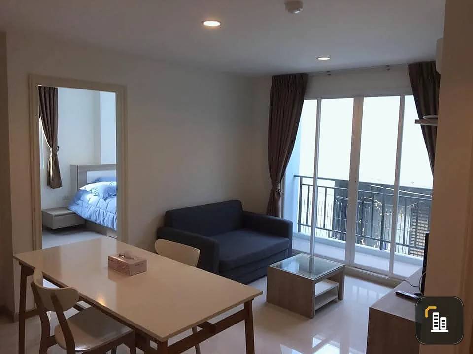 Condo for rent, Vio Khaerai 2, 2 bedrooms, 2 bathrooms, low price, ready to carry your bags and move in.