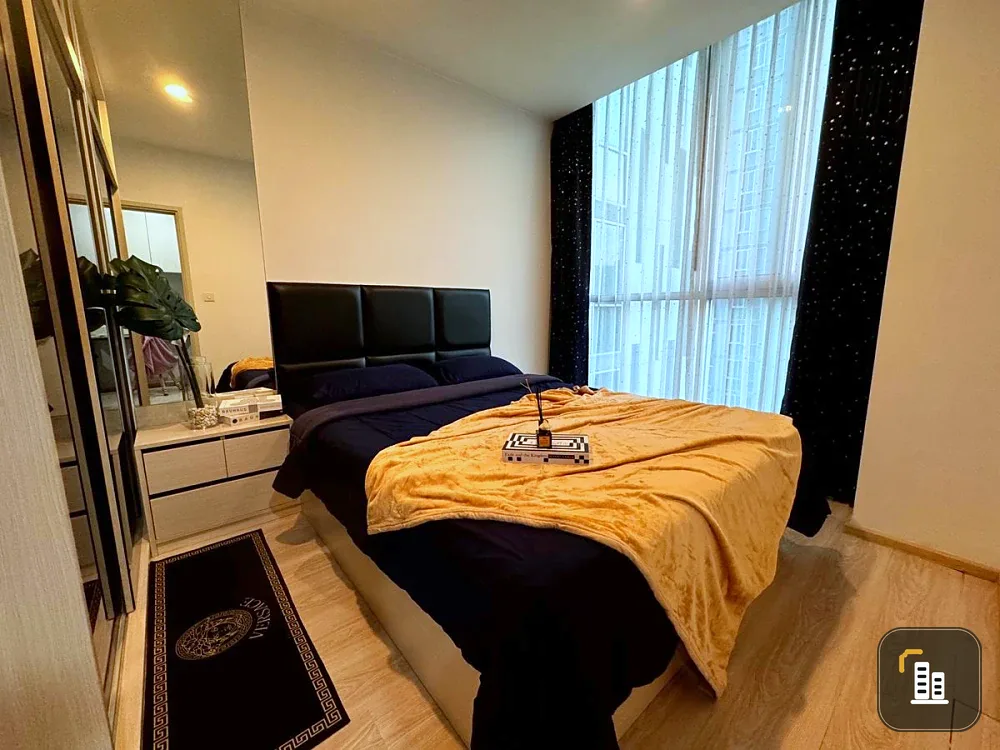 For sale,for rent!! Noble Revolve Ratchada condo, 30th floor, Ratchada road view, in the heart of the city, just bring your body and you can move in!!