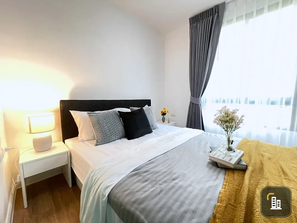 For rent: I Condo Salaya, partition room, 2nd floor, spacious, already comfortable, just come and stay.
