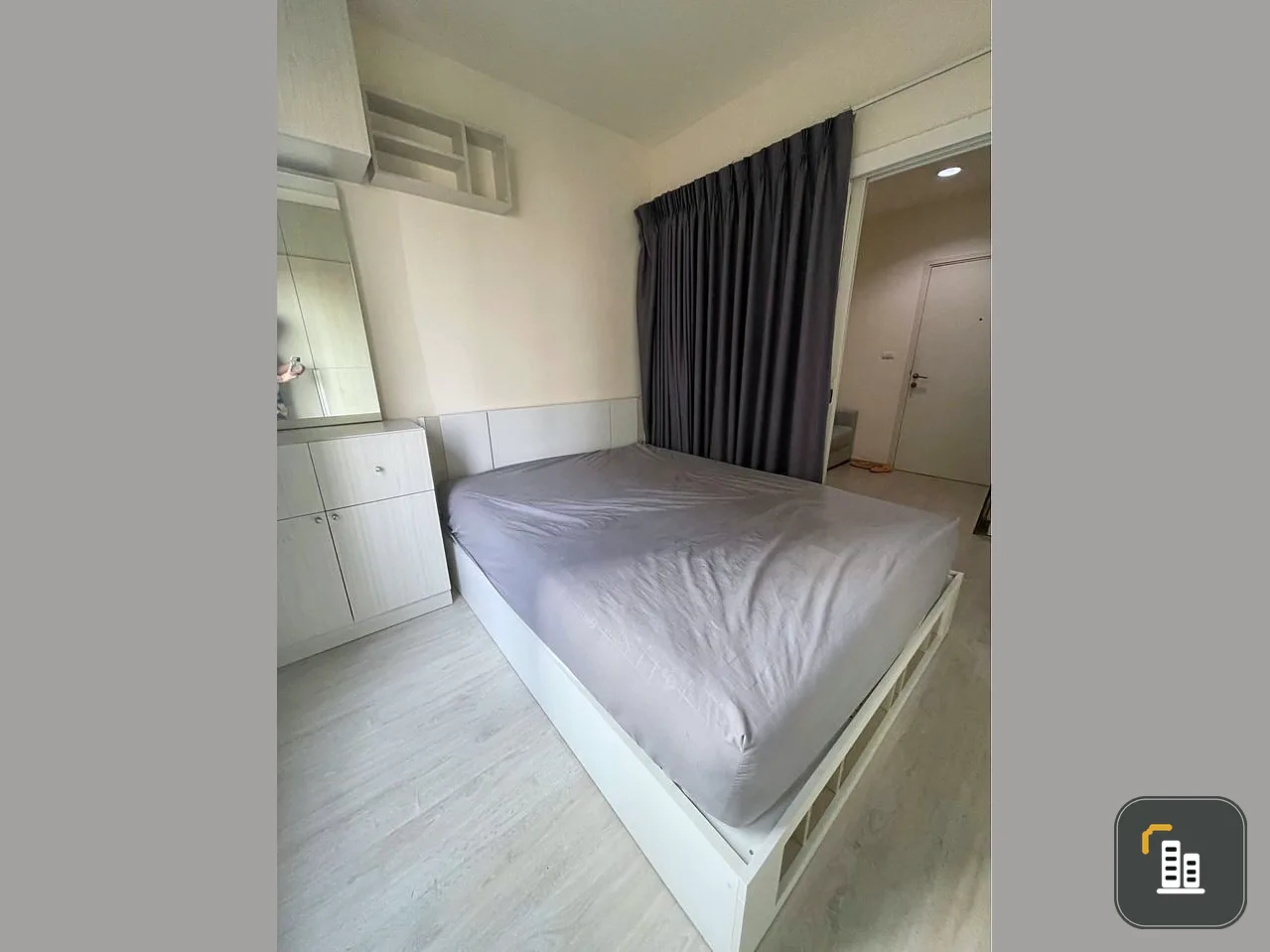 Condo for sale Aspire Ratchada-Wong Sawang Complete with furniture and electrical appliances. Hurry and reserve now.
