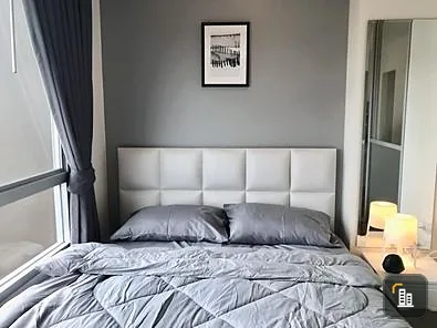 For rent, Lumpini Ville Sukhumvit 76 Bearing Station, corner room, very private, fully furnished, good price, book now.