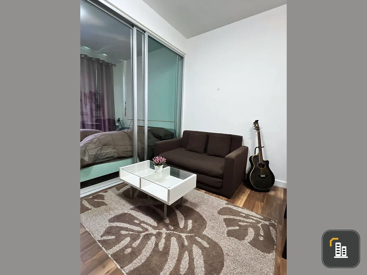 Urgent sale, Condo A Space Me Sukhumvit 77, private room, fully furnished, complete amenities, book now.