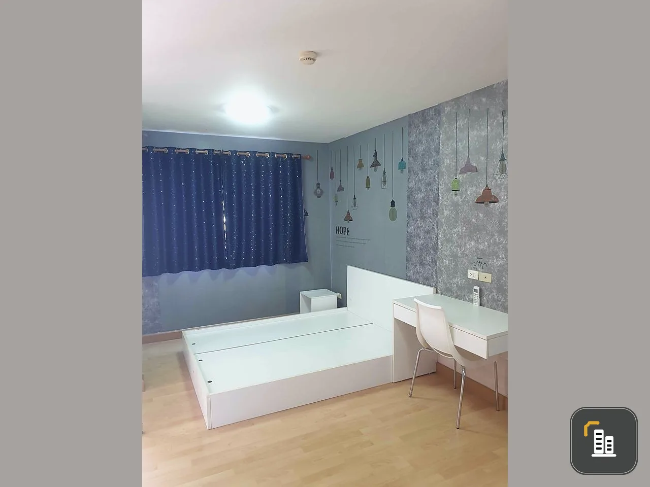 Urgent sale, Smart Condo Rama 2, studio room, 6th floor, complete in one place. Come and own it. Don't miss it.