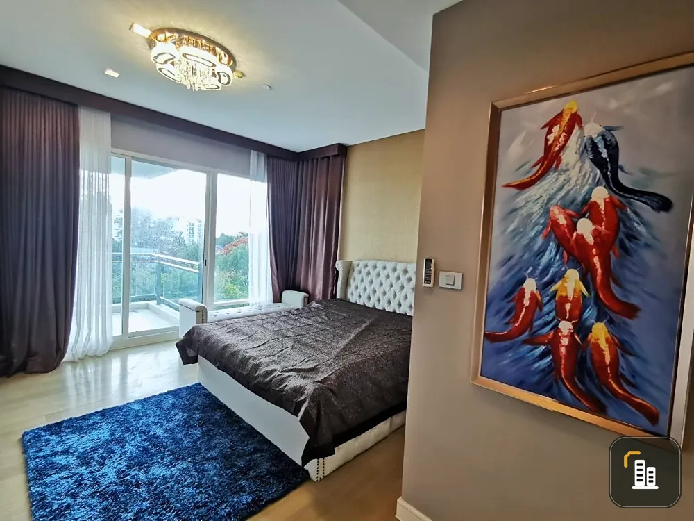 Condo for sale, for rent, Reflection Jomtien Beach, Pattaya (Jomtien), built-in decoration, sea view, wide balcony, reserve now.