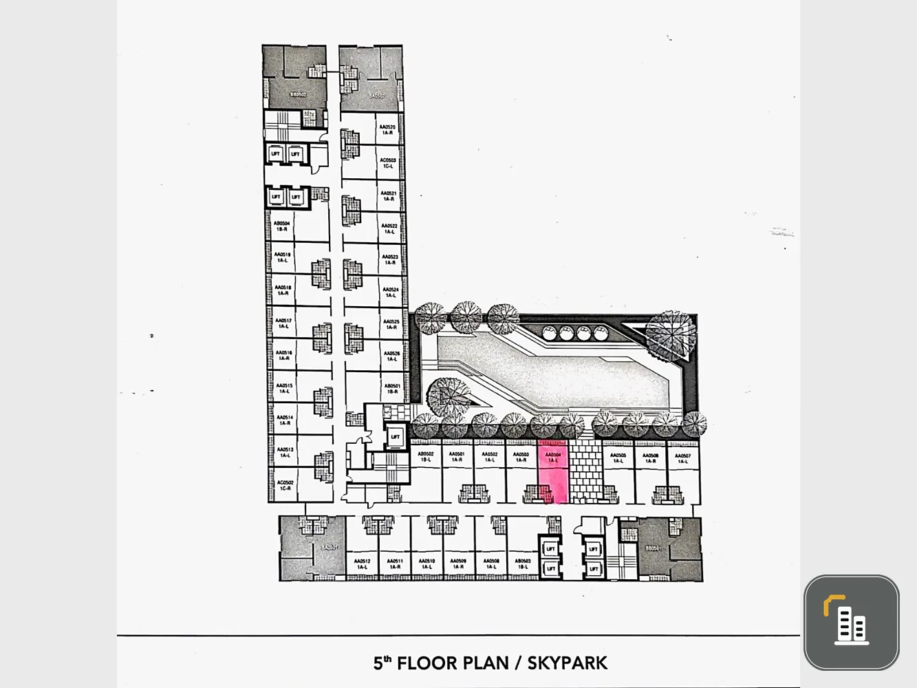 Selling down payment A Space Mega 2, 5th floor, garden room, garden view. If interested, hurry to reserve and own it.