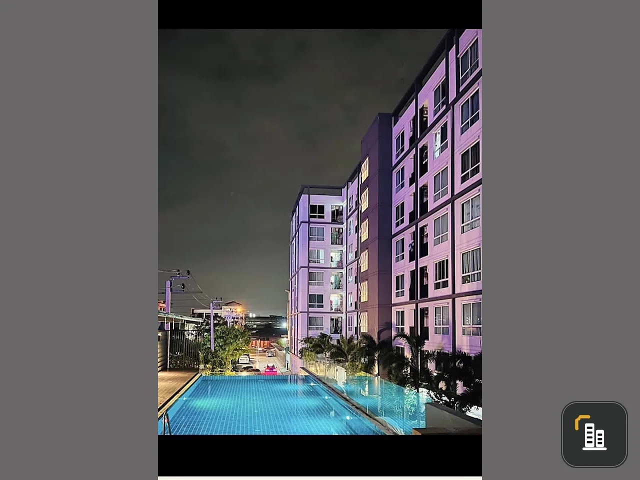 For sale: The Bella Condo Rama 2, 7th floor, with furniture, nice to live in, must buy quickly.