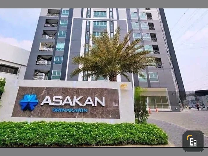Condo for sale, Asgange Place Srinakarin, studio room, size 29.73, high view, no big buildings blocking it, reserve now, don't miss it.