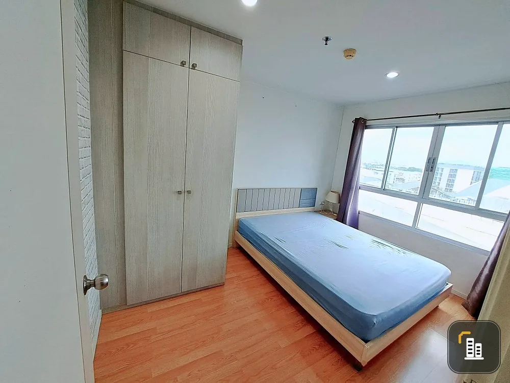 For sale: Lumpini Ville Sukhumvit 77, 7th floor, spacious room, open, airy, comfortable to the eyes, fully decorated. You can move in now.
