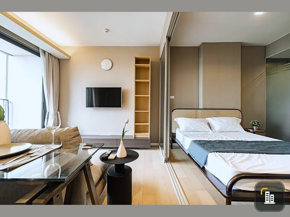 Condo for sale, Siamese Ratchakru, 25th floor, very beautiful city view. Well decorated Simple and pleasant Make a reservation now, you won't regret i