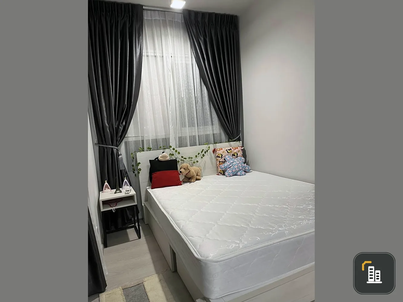 Condo for rent, Chapter One Shine Bang Pho, studio room, complete in one place. You must hurry and reserve now. Before you miss this room