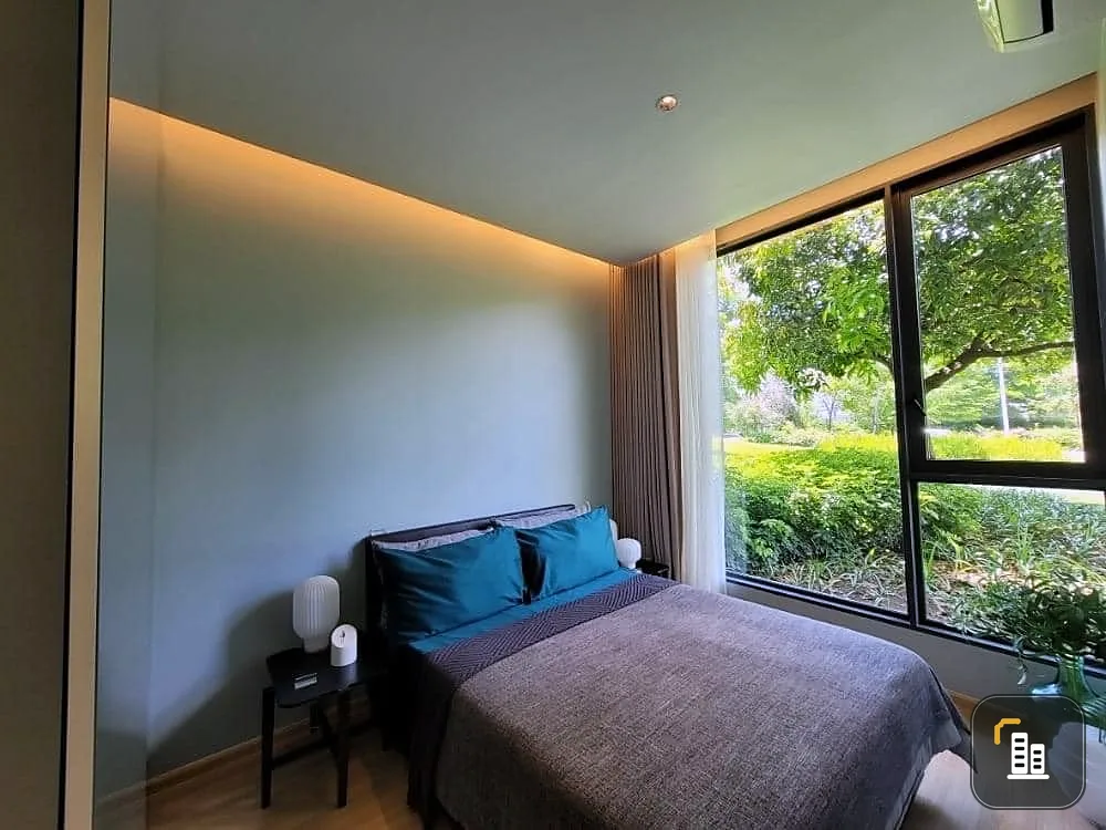 Down payment for sale, Skyrise Avenue Sukhumvit 64, high floor, corner room, 2 bedrooms, lots of usable space, if interested, reserve quickly.