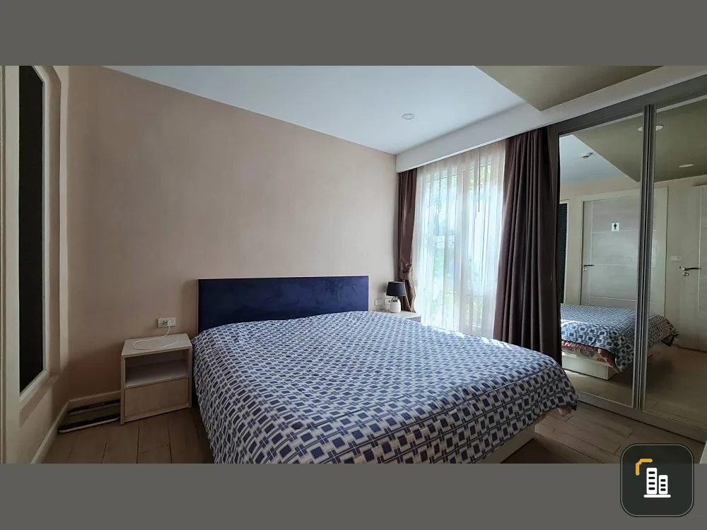 For sale Seven Seas Condo Resort Jomtien (Jomtien) 1 bedroom, 1 bathroom, ready to move in, beautiful view, fully furnished, book now.