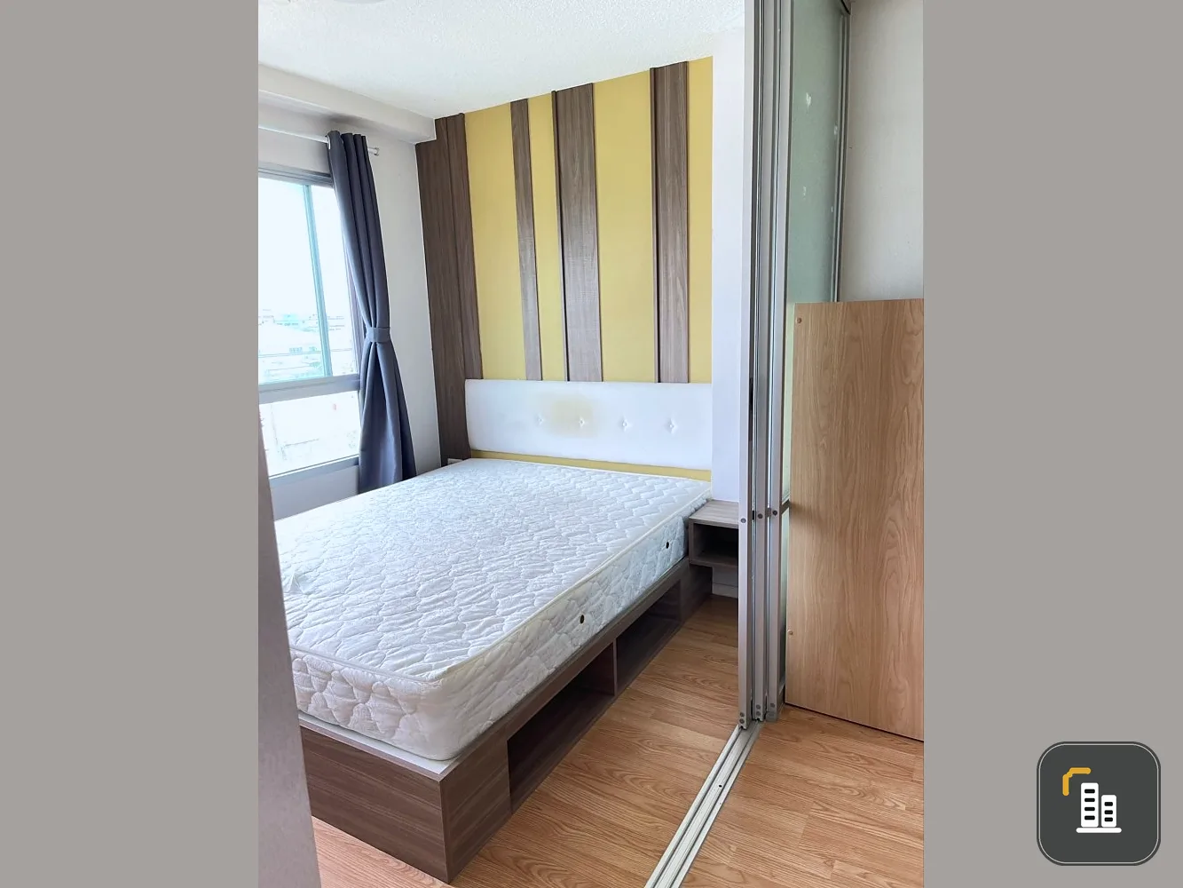 Condo for sale Lumpini Ville On Nut - Lat Krabang, corner room, private, built-in, just drag your bags and move in.