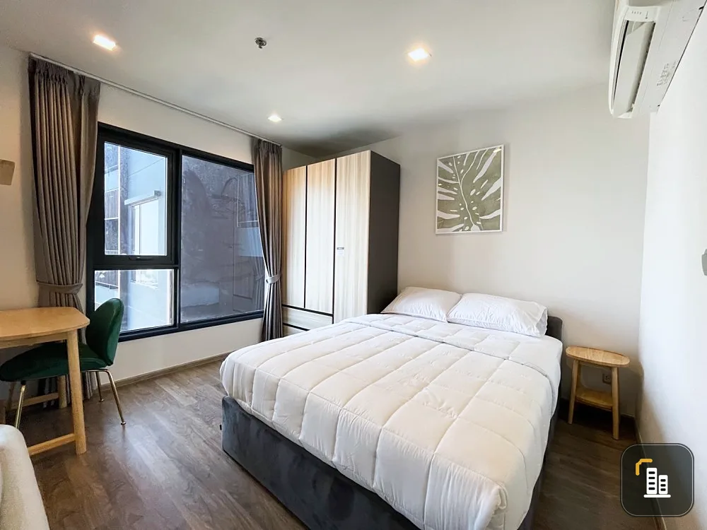 Condo for rent: Life Ladprao Valley, high floor, unblocked view, complete with furniture and electrical appliances.