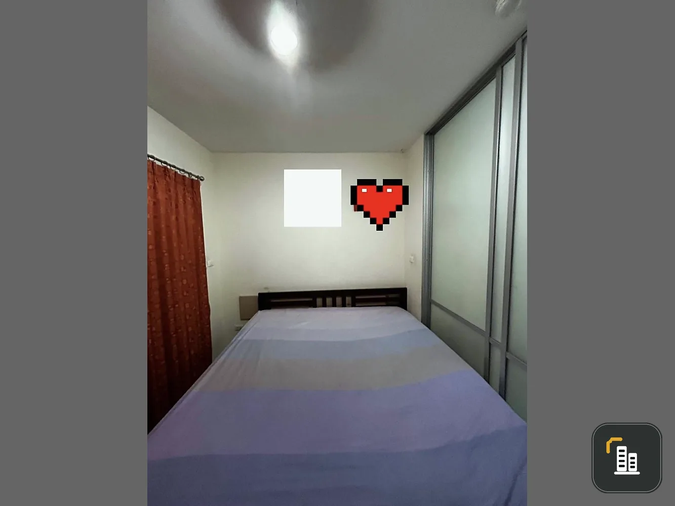 Condo for sale Siri Metro Ratchada-Vibhavadi The room is divided into proportions, fully furnished, good price. Book now, don't miss it.