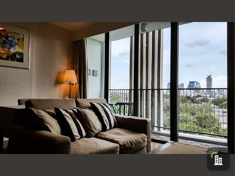 Condo for sale Siamese 39, high floor, open view, very comfortable for the eyes, elegantly decorated. It's such a nice place to live. Hurry and make a