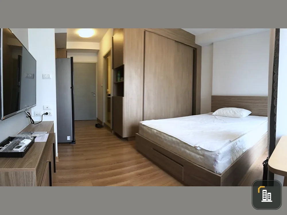For sale: Chapter One The Campus Ladprao, 1 room, ready to move in, clean and comfortable. Not booking is a big mistake.