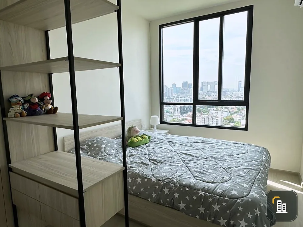 For Rent, New Noble Ratchada - Lat Phrao, 19th floor, Fully Furnished, ready to move in. If interested, hurry and reserve now.