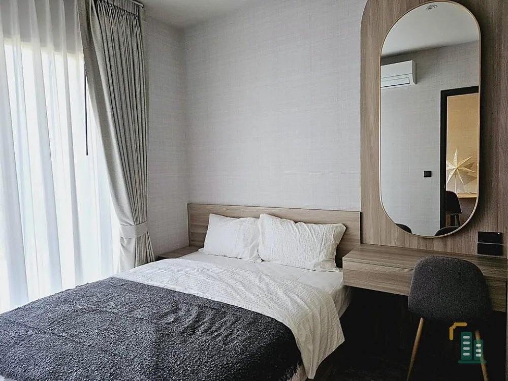 For rent!! Condo Rhythm Ekkamai Estate, 11th floor, beautiful room, complete amenities, ready to move in, don't miss it!!