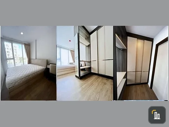 Condo for sale, The Nest sukhumvit 64, 4th floor, pool view, 1 bedroom, built-in kitchen, hurry and reserve quickly.