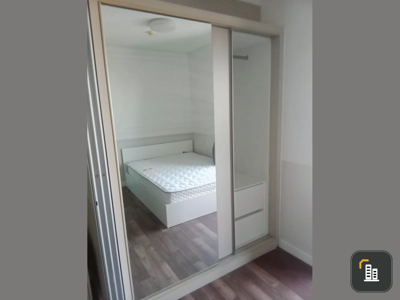 For sale: A Space Me Bangna, simple decorated room. Very good furniture, completely complete, just come and move in.