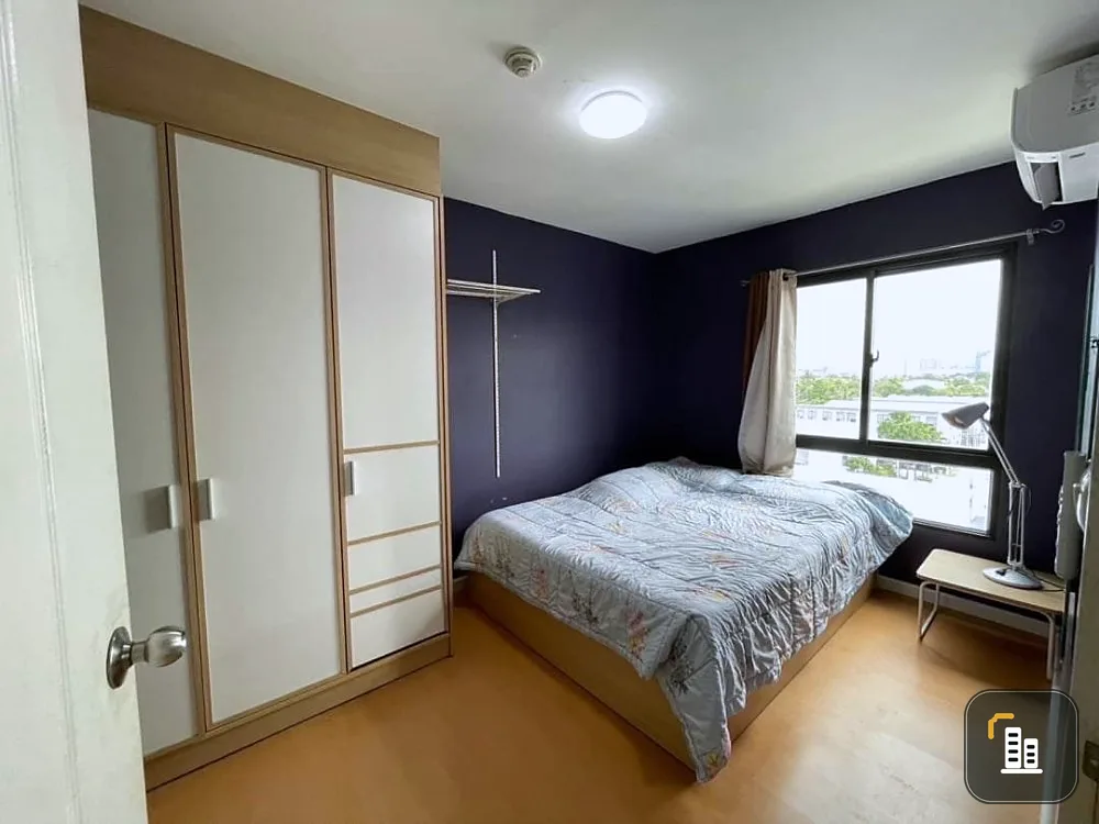 For rent I condo Ngamwongwan 1, big room, comfortable. There's a lot of usable space. Hurry and reserve it quickly. Before you miss it